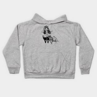 Basset Hound and Banjo, Labrador Retriever too Kids Hoodie